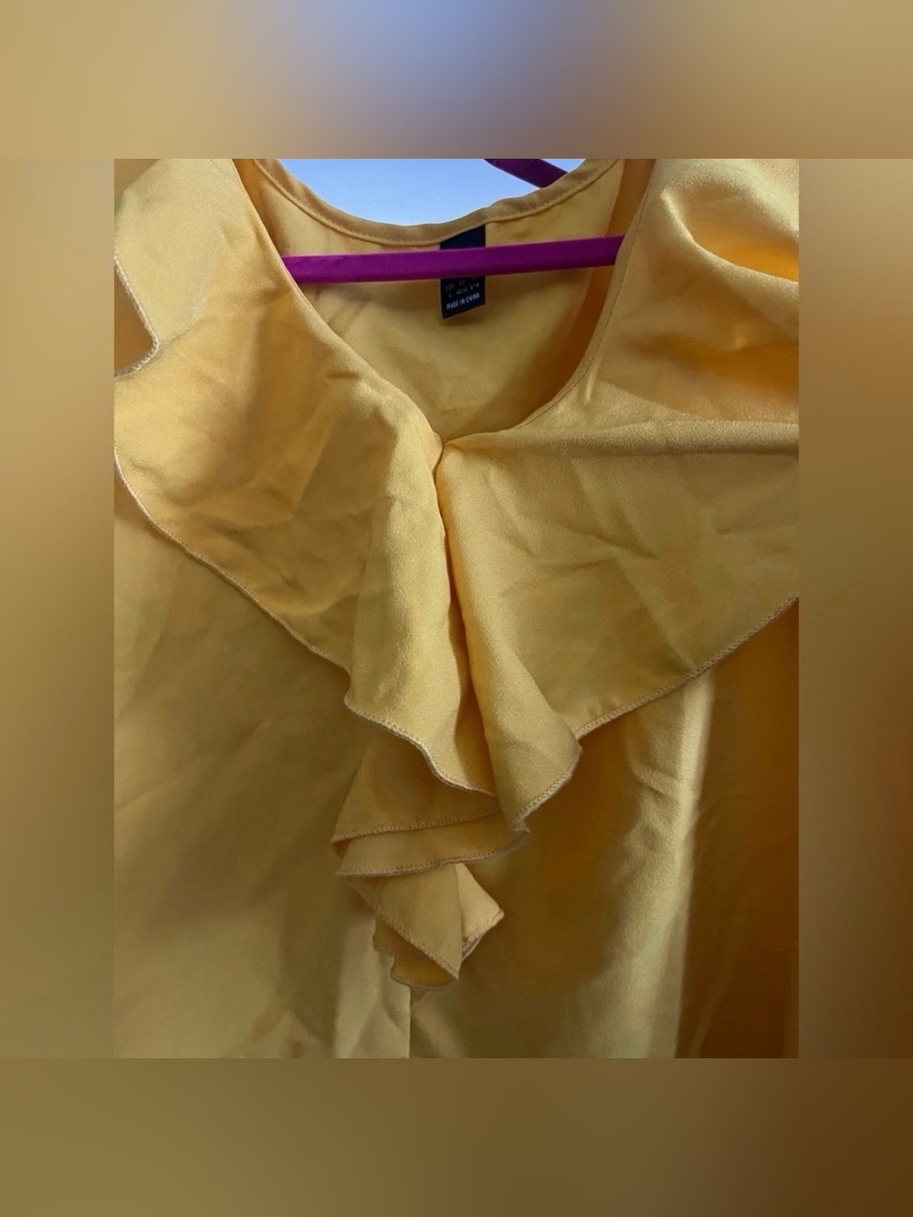 Ruffled Tank Top - Picture 6 of 6